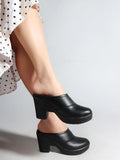 Shoetopia Stylish Smart Casual Black Pumps For Women & Girls /Eu37,Black,4,B0DTG86QQV