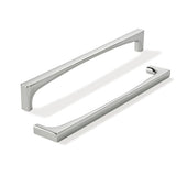 khtumeware 2 Pack Solid Handles 12-Inch(305mm) Polished Nickel Cabinet Pulls,Heavy Duty for Kitchen Cabinets, Cupboards, Drawers