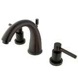 Kingston Brass Ks2965Dl Concord Widespread Lavatory Faucet, 7-Inch Spout Reach, Oil Rubbed Bronze