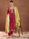 Libas Women'S Silk Blend Kurta Set (Gs1035