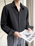 Leriya Fashion Shirt For Men| White Shirt For Men| Men Stylish Shirt | Black Casual Shirt For Men (Large, Black)