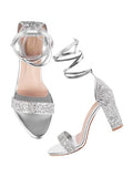 Shoetopia Women'S Heel-1815 Heeled Sandal-7 Kids Uk (Heel-1815-Silver)-Eu40,Silver,7,B0D14DJGN5