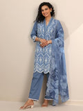 Libas Women'S Pure Cotton Kurta Sets (99441 Blue S