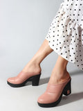 Shoetopia Stylish Smart Casual Peach Pumps For Women & Girls /Eu38,Peach,5,B0DTG89Z5L