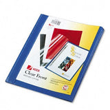 ACCO Clear Front Vinyl Report Cover COVER,RPT,CLR FRT,10PK,BE 062415 (Pack of8)