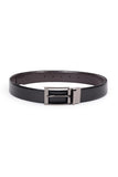 Allen Solly Men Black Textured Casual Belt
