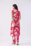 Gosriki Women'S Rayon Viscose Straight Printed Kurta With Pant (Teras Pink-Vks01-Gs_Xxl_Pink_Xx-Large),Pink,2,B0DZ2WS13P