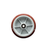 Service Caster 8inches x 2inches Polyurethane on Polyolefin Wheel Only with Roller Bearing 1/2inches Bore 800 lbs Capacity p
