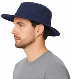 Cricket Umpire Hat For Men, Cotton Wide Brim Sun Cap, Free Size Adjustable, Breathable Uv Protection, For Cricket, Coaching, Gar