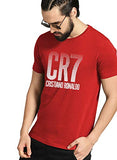 Adro Design Printed Red T-Shirt For Men & Women (Rnr-M-Cr07-Rd_Red_M)