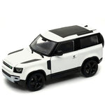 2020 Defender Cream White NEX Models 1/26 Diecast Model Car by Welly 24110WCRM