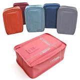Thea Travel Shoes Storage Bag Pouch, Waterproof, Dust Proof, Portable, Zipper Closure, Nylon, Unisex, Luggage Organiser, Essenti
