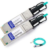 Addon Msa And Taa Compliant 100GbaseAoc Qsfp28 To Qsfp28 Active Optical Cable (