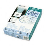 CLine Badge Holder Kits BADGE,HANGING,W/INSERT (Pack of3)