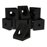 8020, 4332, 15 Series, 2 Hole Aluminum Inside Corner Gusset L Bracket for 80/20 Extruded Aluminum Extrusion Heavy Duty Angle Bra