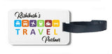 RishikeshS Travel Partner Name Luggage Tag Customised Personalized Tour Travel Tag 02