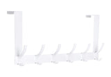 Optish Over The Door Hooks, Door Hanger Hooks for Hanging, Over The Doors Towel Racks for Bathroom with 12 Coat Hook, Coat Rack
