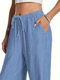 Toplot Women'S Wide-Leg Drawstring Jeans Pants (Wide-Leg-Jeans-5251-Light-34),Light,34,B0F299T8QM