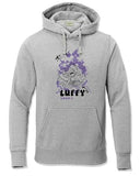 Adro Men'S Cotton Blend Neck Hooded Sweatshirt (H24-Luffy-Gr_Grey