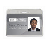 Horizontal Proximity Card Holder 50/pack BA47810