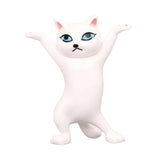 CLUB BOLLYWOODDancing Cute Cats Figure Ornament Tabletop Sculpture Decoration White|Home & Garden | Home D?cor | Other Home D?co