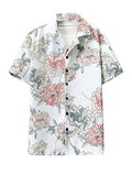 Lookmark Mens Slim Fit Printed Shirt Liam Xxl Off White
