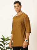Thomas Scott Men'S Linen Relaxed Shirt (Ts1525_Brown Brown 2Xl