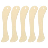 EXCEART 5pcs Bone Folder Paper Creaser Crafts Scoring Folding Creasing Paper Crafting Tool Set for DIY Handmade Leather Burnishi