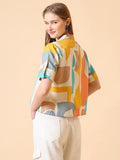 Wedani Regular Fit Top For Women,YELLOW,L,,,