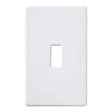 Lutron Fassada 1 Gang Wallplate for ToggleStyle Dimmer and Switches, FG1WH, White (1Pack)