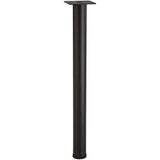 TableLegsOnline 34-1/2 Tall Counter Height Leg - Flat Black
