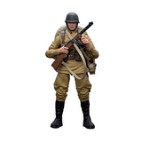 Joytoy 1:18 WWII Soviet Infantry Army 4.17Action Figure Military Set