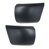 For Chevy Silverado 1500 2007 08 09 10 2011 Bumper End Driver and Passenger Side | Pair | Front | Hybrid | Paint to Match | Repl