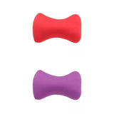 Heavenglow 2Pcs Microbead Back Cushion Neck Support Roll Pillow 38X20Cm