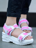 Shoetopia Comfortable & Sporty White Sandals For Women & Girls /Eu41,White,8,B0DRJD2V1C