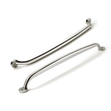 CABDM 2 Pack 12 inch Hole Center Polished Nickel Cabinet Pulls - Heavy Duty Solid Drawer Hardware Handles Kitchen Vanity Bathroo