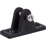 Sea Dog 273230-1 Angled Deck Hinge, Black