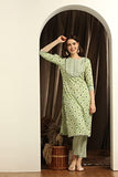 Toplot Women'S Cotton Blend Printed Kurti With Pant (Kurti-Pant-5060-Green-M),Green,,B0BR1CL4NN