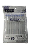 Smooth Writing Blue Ink Pens (Pack of 10) | Lightweight Daily Use Ballpoint Pens