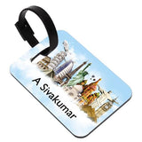 Exciting Lives World Traveller Personalised Luggage Tag