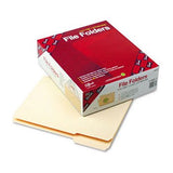 Smead Reinforced Top Tab Manila File Folder FOLDER,MLA,1/3CT,LTR,POS1 M185 (Pack of4)