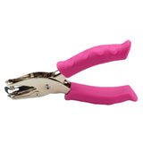 Sydl Hole Paper Punch Perforator Metal Hand Held Paper Puncher Pink 6Mm| Scrapbooking |Crafts