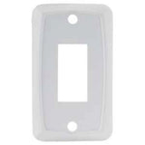 JR Products 12841-5 White Single Switch Wall Plate, (Pack of 5)