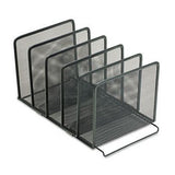 Rolodex Mesh Stacking Sorter SORTER,STACKING,MESH,BK (Pack of5)