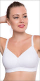 Trylo Women'S Synthetic Non-Wired Bra (Bestie_White_38E),White,38,B07ZY58LBG