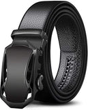 Uzak Men:S Black Pu Leather Grip Belt