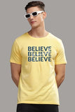 Adro Tshirt For Men | Printed T Shirt For Men | 100% Cotton T-Shirt |Printed T Shirt | T-Shirts | Rn24-Inv-Ly-S Light Yellow