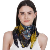 WomenS Elegant Silk Scarf | Soft Satin Finish Lightweight Neck & Hair Scarf | Fashion Accessory For Parties, Office & Daily Wear
