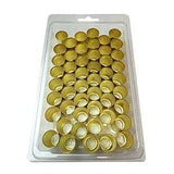 Interstate Pneumatics F732450 0.531 inch Inner Diameter x 1.0 inch brass hose Ferrules 50 per pack