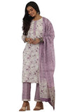 Libas Women'S Pure Cotton Kurta Set (49070_Off White